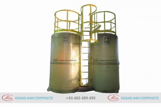 FRP CHEMICAL TANK - V = 100.000L