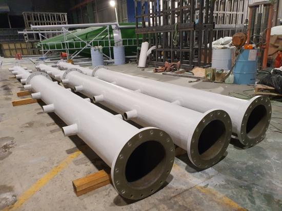 FRP HEADER PIPE _ID.300 X ID.400 (MM)